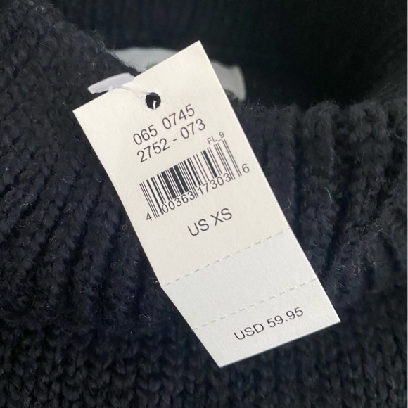 NEW Aerie Oh-Snow-Soft Mock Neck black knit size XS - Picture 4 of 6